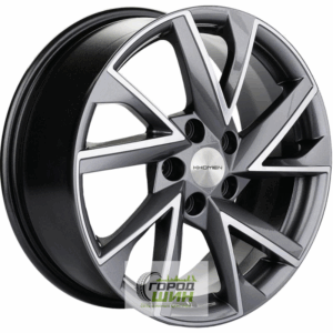Khomen KHW 1714 7x17 5*110 ET46 DIA63.3 Gray-FP Литой
