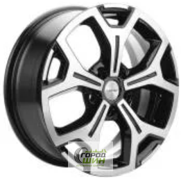 Khomen KHW 1710 6.5x17 5*120 ET60 DIA65.1 Black-FP Литой
