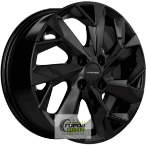 Khomen KHW 1402 5.5x14 4*100 ET38 DIA67.1 Black Литой