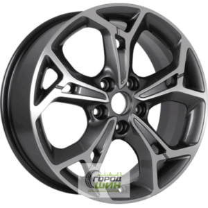 Khomen KHW 1702 7x17 5*114.3 ET45 DIA60.1 Gray-FP Литой