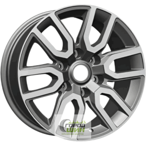 Khomen KHW 1723 8x17 6*139.7 ET25 DIA106.1 Gray-FP Литой