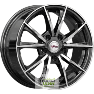 iFree Сион 6.5x15 5*108 ET45 DIA63.3 Блэк Джек Литой