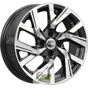 K&K КС1030 6x15 4*98 ET35 DIA58.6 Алмаз черный Литой