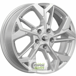 K&K КС1062 6.5x17 5*114.3 ET37 DIA66.6 Сильвер Литой