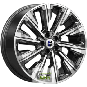 K&K Галего 7.5x19 5*108 ET33 DIA67.1 Алмаз черный Литой