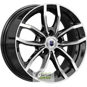 K&K Фрост 6.5x15 5*100 ET38 DIA57.1 Алмаз черный Литой