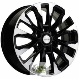 Khomen KHW 2010 8x20 6*114.3 ET40 DIA67.1 Black-FP Литой