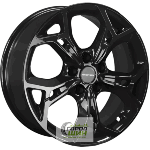 Khomen KHW 1702 7x17 5*114.3 ET37 DIA66.6 Black Литой