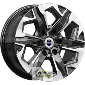 K&K Тейт 7.5x17 6*139.7 ET36 DIA100.1 Алмаз черный Литой
