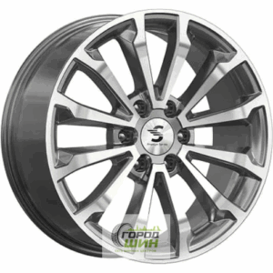 K&K КР006 8.5x20 6*139.7 ET33 DIA100.1 Алмаз графит Литой
