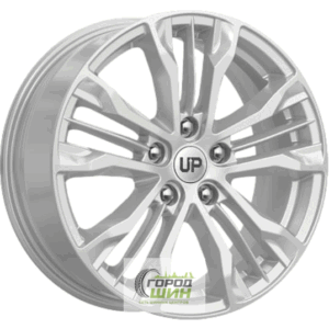 Wheels UP UP106 7x17 5*114.3 ET48 DIA66.1 Silver Classic Литой