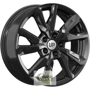 Wheels UP UP114 7x17 5*108 ET40 DIA54.1 New Black Литой