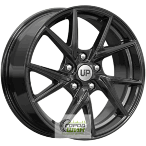 Wheels UP UP105 7x17 5*114.3 ET48 DIA67.1 New Black Литой