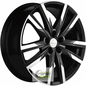 Khomen KHW 1905 7.5x19 5*114.3 ET35 DIA60.1 Black-FP Литой