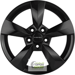 Khomen KHW 1504 6x15 5*100 ET38 DIA57.1 Black Литой
