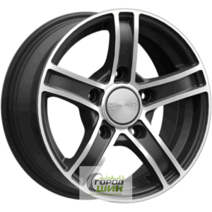 Скад Трофи 6.5x15 5*139.7 ET40 DIA98.5 Алмаз бархат новый Литой