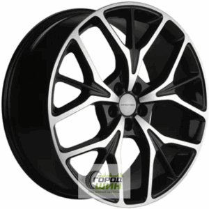 Khomen KHW 2012 8x20 5*120 ET30 DIA66.1 Black-FP Литой