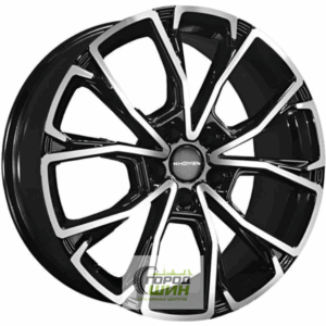 Khomen KHW 1907 7.5x19 5*114.3 ET40 DIA64.1 Black-FP Литой