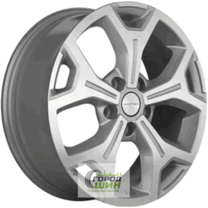 Khomen KHW 1710 7x17 5*114.3 ET37 DIA66.6 F-Silver-FP Литой