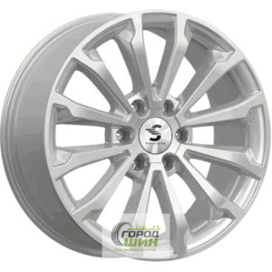 Скад КР006 8.5x20 6*139.7 ET33 DIA75.1 Elite silver Литой