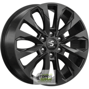 Скад KP007 8x20 6*139.7 ET42 DIA75.1 Fury black Литой
