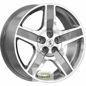Скад KP008 8.5x20 5*114.3 ET47 DIA67.1 Diamond gloss graphite Литой