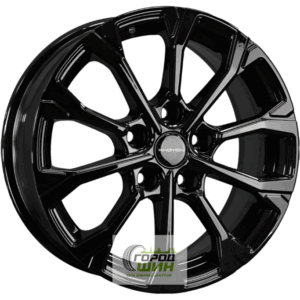 Khomen KHW 1605 6.5x16 5*114.3 ET45 DIA67.1 Black Литой