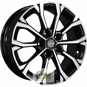 Khomen KHW 1605 6.5x16 5*114.3 ET40 DIA66.1 Black-FP Литой
