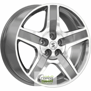 K&K КР008 8.5x20 5*108 ET45 DIA63.3 Diamond gloss graphite Литой