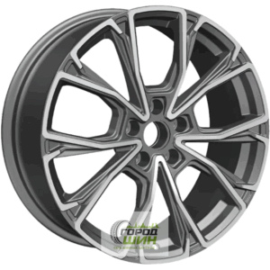 Khomen KHW 1907 7.5x19 5*120 ET30 DIA66.1 Gray-FP Литой