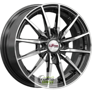 iFree Финчер 5.5x14 4*108 ET35 DIA63.3 Блэк Джек Литой