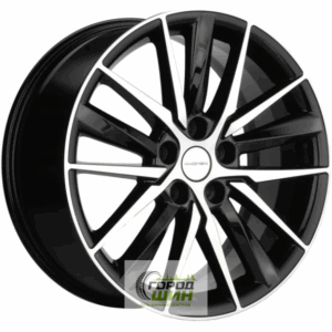 Khomen KHW 1807 8x18 5*114.3 ET45 DIA60.1 Black-FP Литой