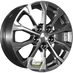 Khomen KHW 1605 6.5x16 5*110 ET46 DIA63.3 Gray-FP Литой