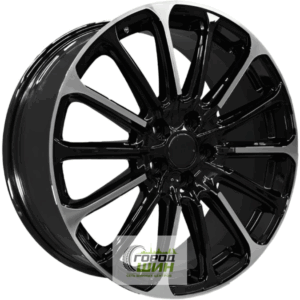 Khomen KHW 1910 7.5x19 5*114.3 ET38 DIA67.1 Black-FP Литой