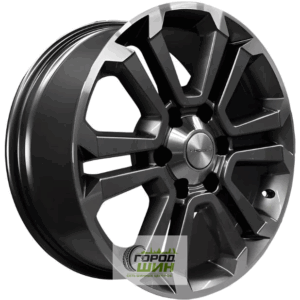 Khomen KHW 1817 7.5x18 6*114.3 ET38 DIA67.1 Gray-FP Литой