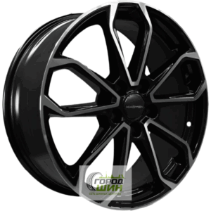 Khomen KHW 1816 7x18 5*114.3 ET48.5 DIA67.1 Black-FP Литой
