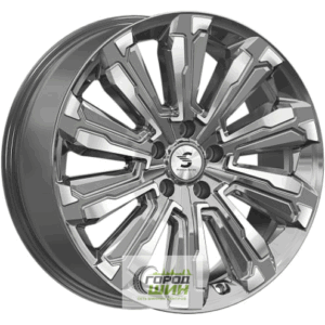 K&K Humber 8x20 5*108 ET46 DIA63.3 Diamond gloss graphite Литой