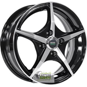 Megami MGM-19FF 5.5x14 4*100 ET43 DIA60.1 BKF Литой