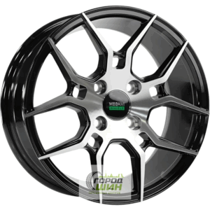 Megami MGM-29 6x14 4*100 ET35 DIA73.1 BKF Литой