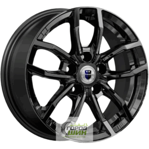 K&K Фрост 6.5x15 5*100 ET38 DIA57.1 Черный Литой