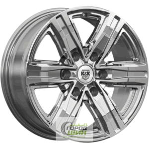 K&K R8 7.5x17 6*139.7 ET25 DIA77.8 Дарк платинум Литой