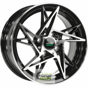 Megami MGM-25 6x14 4*100 ET35 DIA73.1 BKF Литой