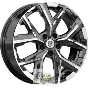 K&K Айона 6.5x18 5*110 ET40 DIA67.1 Алмаз черный Литой