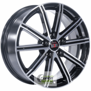 Alcasta M64 7x17 5*114.3 ET35 DIA67.1 BKF Литой
