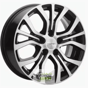 Khomen KHW 1608 6.5x16 5*114.3 ET40 DIA66.1 Black-FP Литой