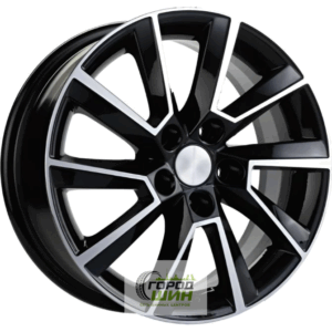 Khomen KHW 1604 6x16 5*100 ET45 DIA54.1 Black-FP Литой