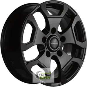 Khomen KHW 1725 6.5x17 5*139.7 ET40 DIA98.5 Black Литой