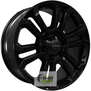 Khomen KHW 1817 7.5x18 6*139.7 ET25 DIA106.1 Black Литой