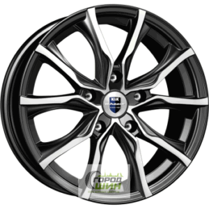 K&K Твист 7.5x17 5*120 ET32 DIA72.6 Алмаз черный Литой
