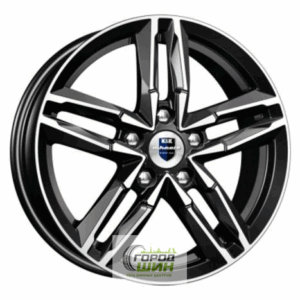 K&K Sayan 6x16 5*100 ET38 DIA57.1 Алмаз черный Литой